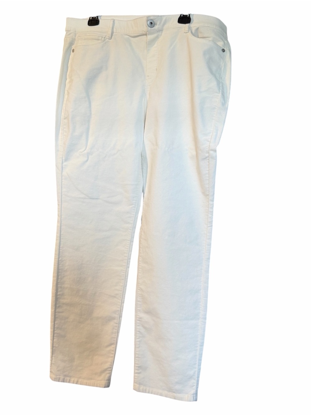 J. Jill Cream Corduroy Waistband Pants